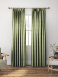 William Morris At Home Bird & Anemone Made to Measure Curtains or Roman Blind, Moss - thumbnail 5