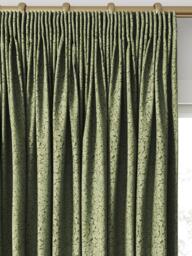 William Morris At Home Bird & Anemone Made to Measure Curtains or Roman Blind, Moss - thumbnail 2
