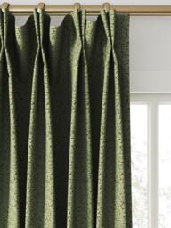 William Morris At Home Bird & Anemone Made to Measure Curtains or Roman Blind, Moss - thumbnail 4