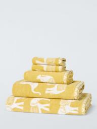 John Lewis Elephant Safari Towels - thumbnail 1