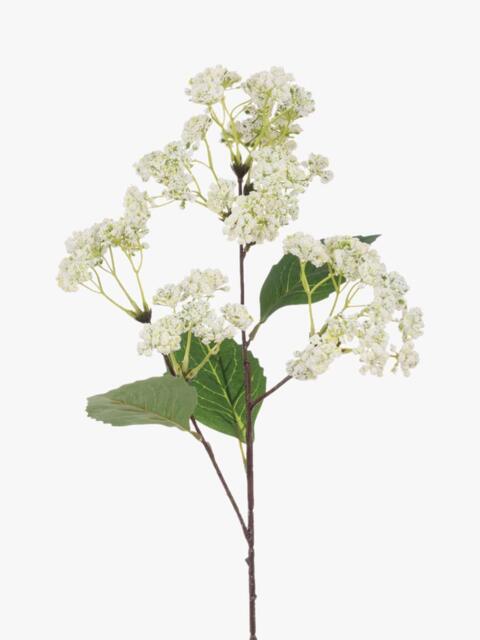 Floralsilk Artificial Rice Flower Spray, 70cm, White