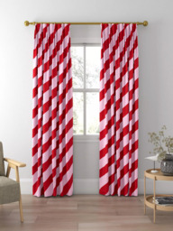 Harlequin x Sophie Robinson Paper Straw Made to Measure Curtains or Roman Blind, Ruby/Rose - thumbnail 5