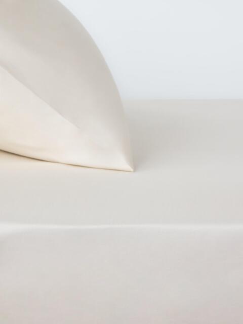 John Lewis Egyptian Cotton Sateen 600 Thread Count Fitted Sheet - image 1