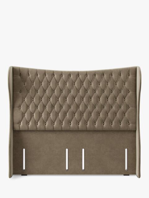 Hypnos Elizabeth Extra Wide Upholstered Headboard, Super King Size - image 1
