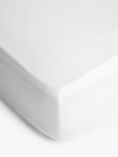 John Lewis Pure Cotton Percale Fitted Sheet - image 1