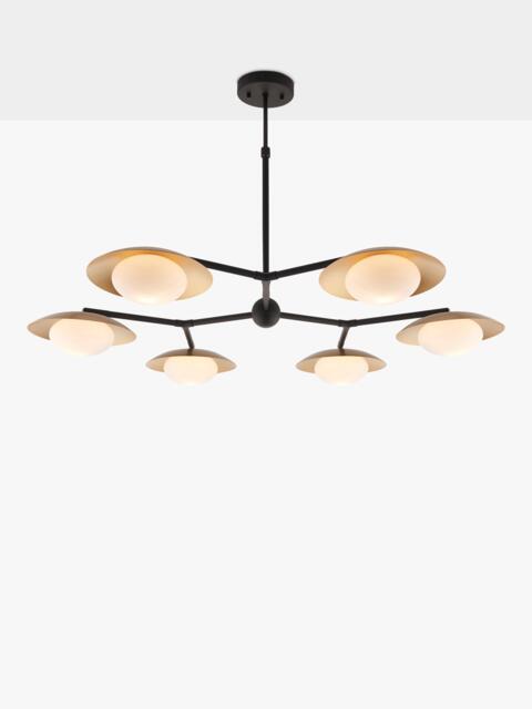 Bay Lighting Rajka 6 Arm Ceiling Light, Bronze - image 1