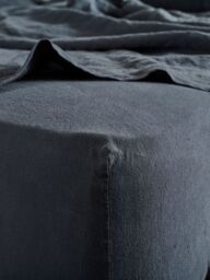 Bedfolk 100% Linen Deep Fitted Sheets