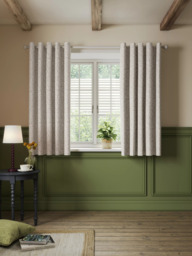 John Lewis Hidcote Weave Pair Lined Eyelet Curtains - thumbnail 5