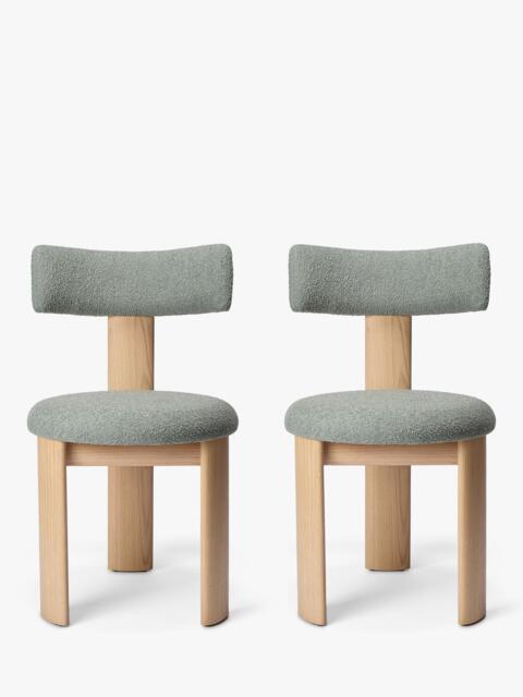 The Conran Shop Pip Dining Chair, Set of 2, Oak/Sage - image 1