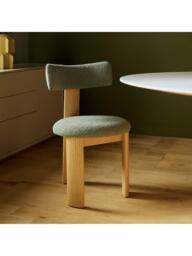 The Conran Shop Pip Dining Chair, Set of 2, Oak/Sage - thumbnail 2