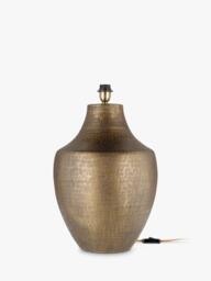 nkuku Tanda XL Table Lamp, Antique Brass