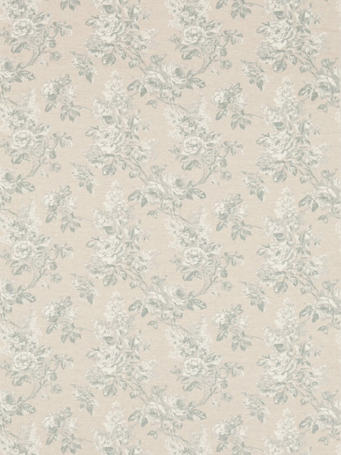 Sanderson Sorilla Damask Made to Measure Curtains or Roman Blind, Eggshell/Linen - image 1