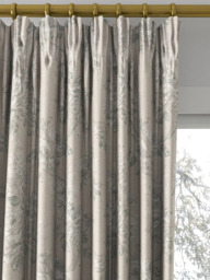 Sanderson Sorilla Damask Made to Measure Curtains or Roman Blind, Eggshell/Linen - thumbnail 2