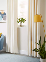 John Lewis Arlo Pair Lined Eyelet Curtains - thumbnail 4