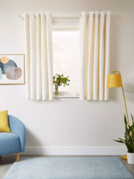 John Lewis Arlo Pair Lined Eyelet Curtains - thumbnail 6