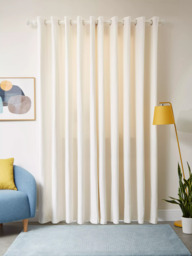 John Lewis Arlo Pair Lined Eyelet Curtains - thumbnail 5