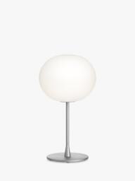 Flos Glo-Ball Opaline Glass Table Lamp, White - thumbnail 1