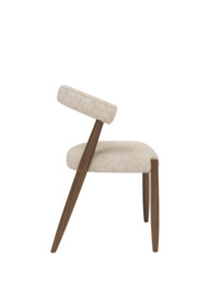 John Lewis Odell Dining Chair, Walnut Leg, Atlas Kiln - thumbnail 5