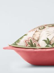 John Lewis x Sanderson Newnham Courtney Cushion, White/Multi - thumbnail 4