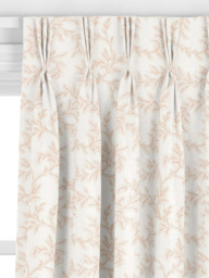 John Lewis Acanthus Embroidered Made to Measure Curtains or Roman Blind, Marshamallow - thumbnail 6