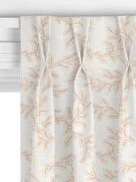 John Lewis Acanthus Embroidered Made to Measure Curtains or Roman Blind, Marshamallow - thumbnail 5