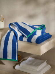 John Lewis ANYDAY Stripe Towels - thumbnail 3