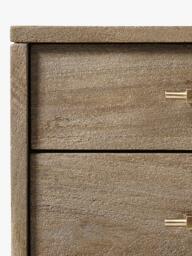 Swoon Verne 2 Drawer Bedside Table, Grey - thumbnail 6