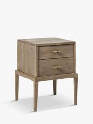 Swoon Verne 2 Drawer Bedside Table, Grey - thumbnail 5