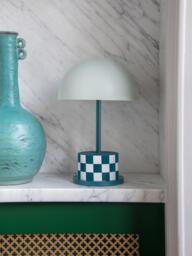 PRINTWORKS Riviera Portable Lamp, Blue - thumbnail 3
