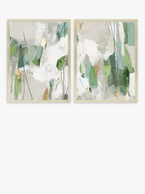 John Lewis Tom Reeves 'Enchanted' Embellished Framed Print, Set of 2, 84.5 x 64.6cm, Multi - image 1