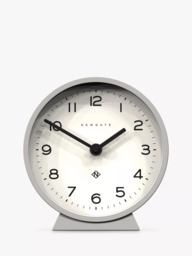 Newgate Clocks Silent Sweep Analogue Mantel Clock, 16cm - thumbnail 1