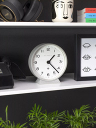 Newgate Clocks Silent Sweep Analogue Mantel Clock, 16cm - thumbnail 2