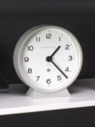 Newgate Clocks Silent Sweep Analogue Mantel Clock, 16cm - thumbnail 3