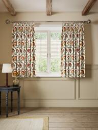 John Lewis Suzani Floral Embroidery Pencil Pleat Pair Blackout Lined Curtains, Multi - thumbnail 6