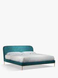 John Lewis Show-Wood Upholstered Bed Frame, Super King Size