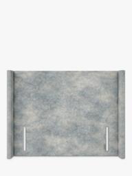 John Lewis Windermere Winged Full Depth Upholstered Headboard, Double