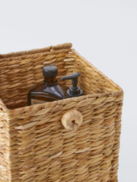 John Lewis Bulrush Lidded Storage Basket, Small - thumbnail 4