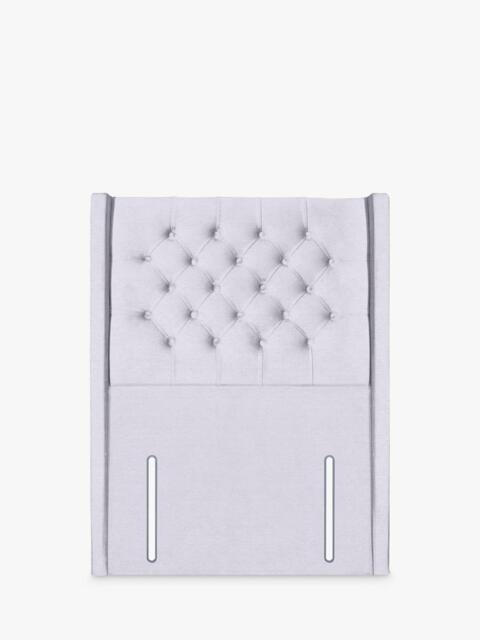 John Lewis Margot Winged Full Depth Upholstered Headboard, Single - image 1