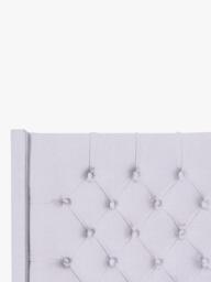 John Lewis Margot Winged Full Depth Upholstered Headboard, Single - thumbnail 3