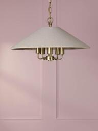 Laura Ashley Harland Pendant Ceiling Light, 50cm, Antique Brass - thumbnail 6