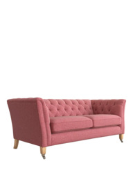 Laura Ashley Chatsworth Medium 2 Seater Sofa, Oak Leg