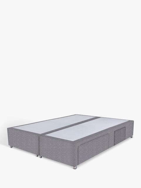John Lewis Non-Sprung Upholstered Continental 2+2 Drawer Divan Base, Super King Size - image 1