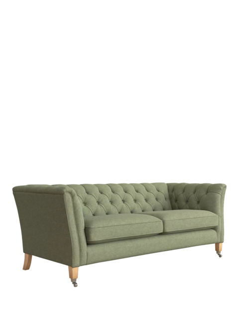 Laura Ashley Chatsworth Large 3 Seater Sofa, Oak Leg - image 1