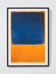 John Lewis Mark Rothko 'Untitled, 1950' Framed Print & Mount, 104 x 73.5cm, Blue/Orange - thumbnail 1