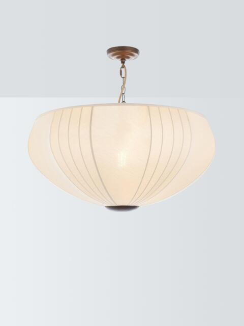 John Lewis Maple Pendant Ceiling Light, Ivory - image 1