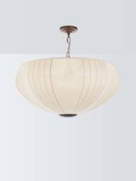 John Lewis Maple Pendant Ceiling Light, Ivory - thumbnail 3