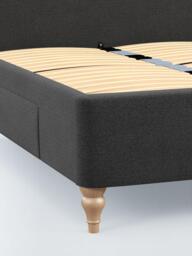 John Lewis Alice 2 Drawer Upholstered Bed Frame, King Size - thumbnail 4