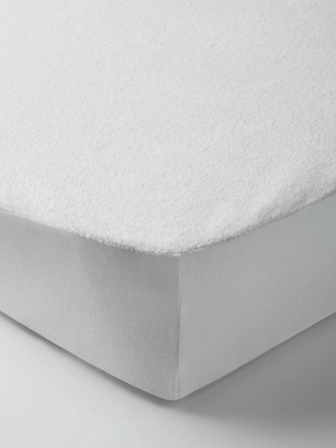 John Lewis Micro-Fresh® Waterproof Terry Towelling Mattress Protector, Cotbed - image 1