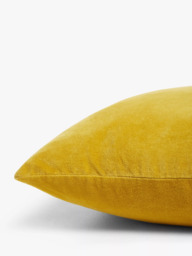 John Lewis Cotton Velvet Cushion - thumbnail 4