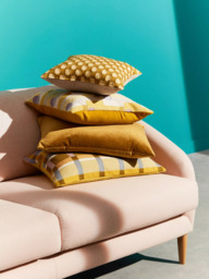 John Lewis Cotton Velvet Cushion - thumbnail 2